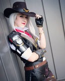 Overwatch Ashe Elizabeth Caledonia Outfit Halloween Carnival Suit Cosplay Costume