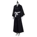 Men Black Japanese Kimono Outfits Halloween Carnival Suit Cosplay Costume