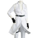Cells at Work Black White Blood Cell Leukocyte Coat Pants Outfit Cosplay Costume