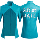 Blue Coat Halloween Carnival Suit Cosplay Costume