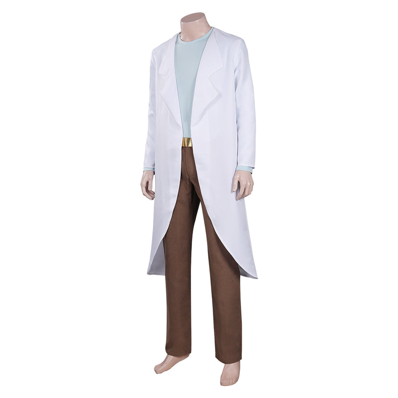 Rick and Morty Rick Outfits Halloween Carnival Suit Cosplay Costume