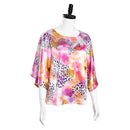 Tiger King Carole Baskin Top O-Neck Shirt Halloween Carnival Suit Cosplay Costume