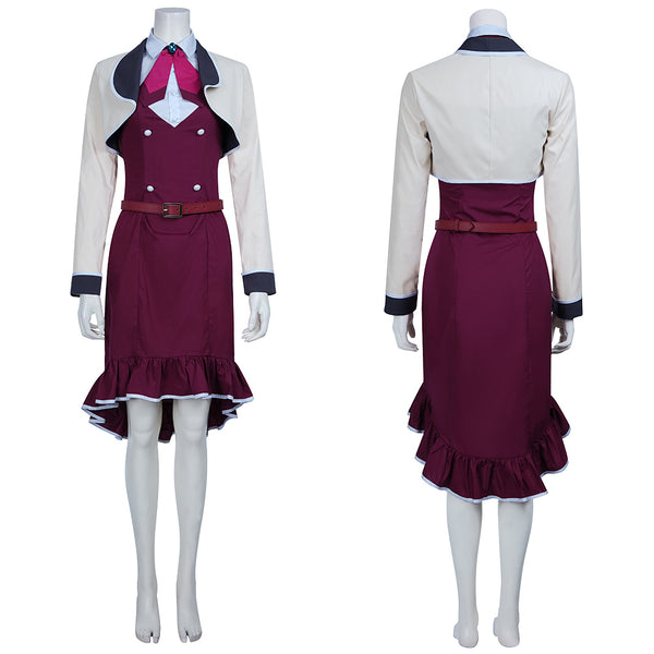 Princess Project Erika Ikusa Women Dress Outfit Halloween Carnival Uniform Suit Cosplay Costume