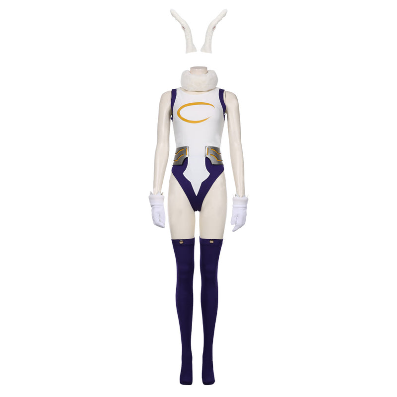 My hero Academic Rabbit Jumpsuit Bunny Girl Cosplay Bodysuit Rompers Suit Miruko‘s Sexy Jumpsuit Cosplay Costume