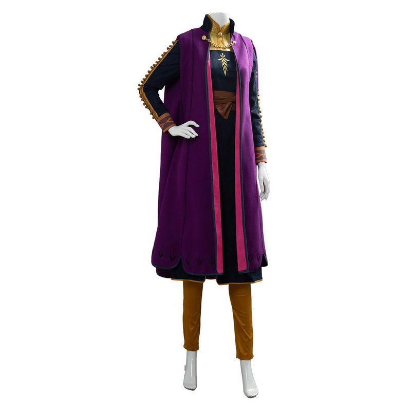 Frozen 2 ANNA Outfit Halloween Carnival Suit Cosplay Costume