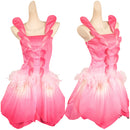2005 Doll Fairytopia Movie Elina Pink Dress Halloween Party Carnival Cosplay Costume