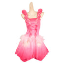 2005 Doll Fairytopia Movie Elina Pink Dress Halloween Party Carnival Cosplay Costume