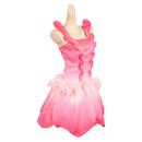 2005 Doll Fairytopia Movie Elina Pink Dress Halloween Party Carnival Cosplay Costume