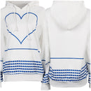 2023 Doll Movie Blue Striped Hoodie Sweatshirt Party Carnival Halloween Cosplay Costume