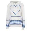 2023 Doll Movie Blue Striped Hoodie Sweatshirt Party Carnival Halloween Cosplay Costume