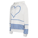 2023 Doll Movie Blue Striped Hoodie Sweatshirt Party Carnival Halloween Cosplay Costume