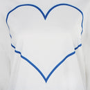 2023 Doll Movie Blue Striped Hoodie Sweatshirt Party Carnival Halloween Cosplay Costume