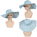 2023 Doll Movie Fashion matching Blue Female Hat Accessories Gifts Party Carnival Halloween Cosplay Costume