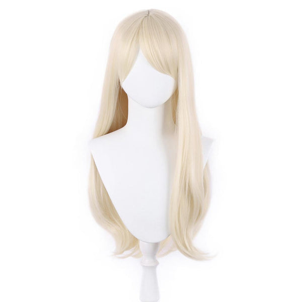 2023 Doll Movie Women Heat Resistant Synthetic Wig Hair Carnival Halloween Party Props