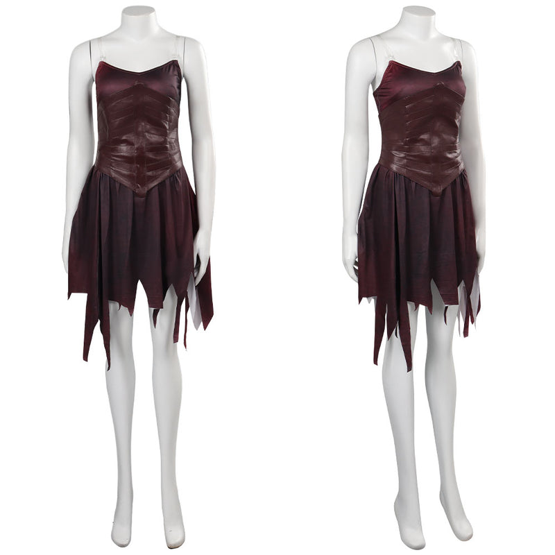 2023 Movie Damsel Princess Elodie Battle Uniform Cosplay Costume Outfits Halloween Carnival Suit