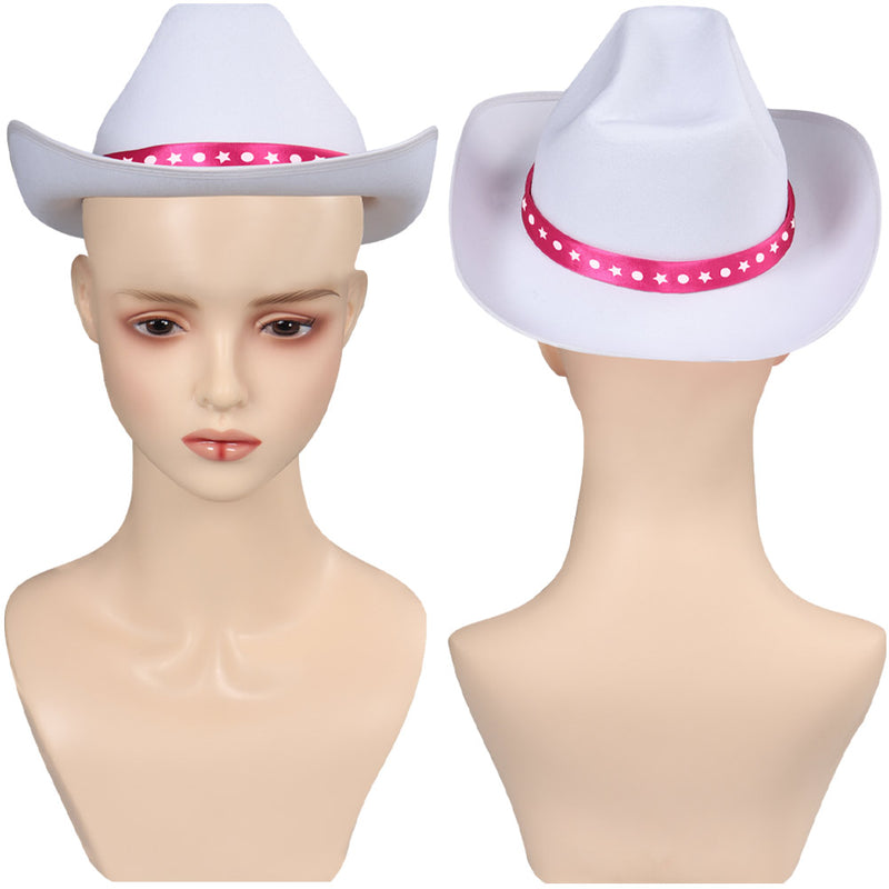 2023 Movie Doll Hat Cap Kids Children Cowboy Halloween Carnival Party Accessories