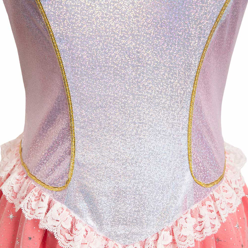 2023 Movie Doll in the Nutcracker Clara Pink Yarn Sexy Pink Skirt Party Carnival Halloween Cosplay Costume