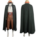 2023 TV One Piece Shanks Outfits Party Carnival Halloween Cosplay Costume