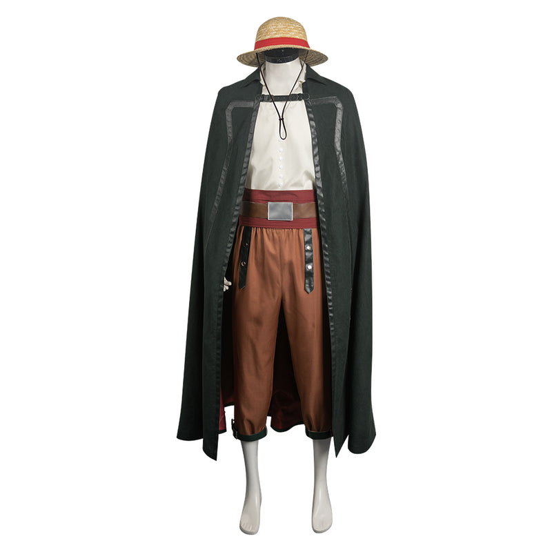 2023 TV One Piece Shanks Outfits Party Carnival Halloween Cosplay Costume