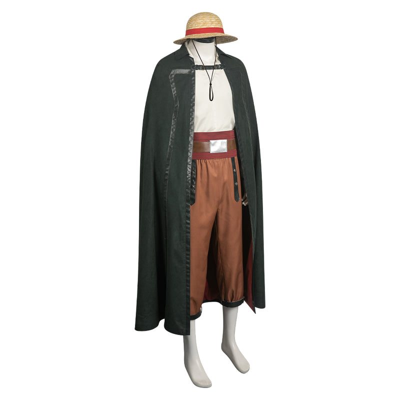 2023 TV One Piece Shanks Outfits Party Carnival Halloween Cosplay Costume