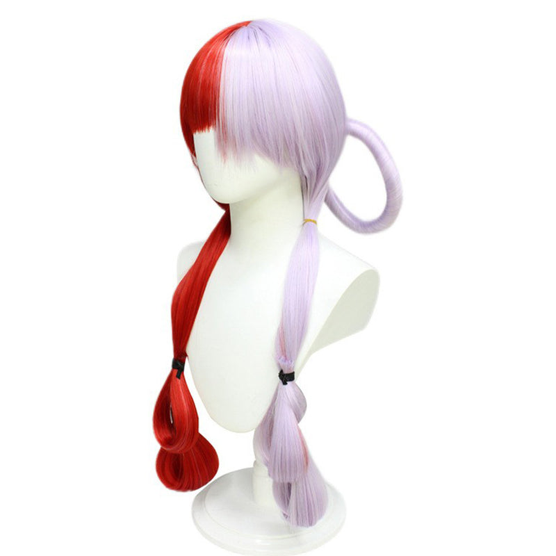 Anime One Piece RED UTA Cosplay Wig Heat Resistant Synthetic Hair Carnival Halloween Party Props