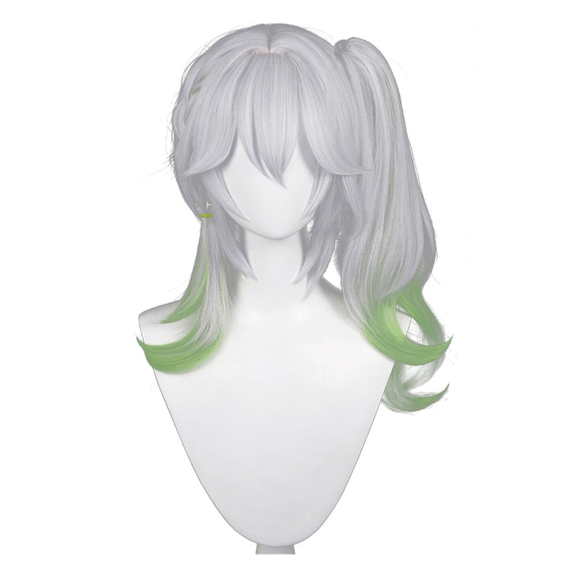 Genshin Impact Nahida Cosplay Wig Heat Resistant Synthetic Hair Carnival Halloween Party Props