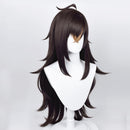 Genshin Impact Dehya Cosplay Wig Heat Resistant Synthetic Hair Carnival Halloween Party Props
