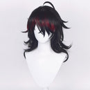 Vtuber Vox Akuma Cosplay Wig Heat Resistant Synthetic Hair Cosplay Props