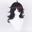 Vtuber Vox Akuma Cosplay Wig Heat Resistant Synthetic Hair Cosplay Props