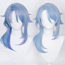Genshin Impact Kamisato Ayato Cosplay Wig Halloween Party Props