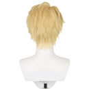 Short Blonde Cosplay Wig Halloween Party Props