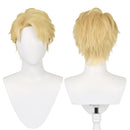 Short Blonde Cosplay Wig Halloween Party Props