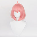 Pink Cosplay Wig Heat Resistant Synthetic Hair Carnival Halloween Party Props