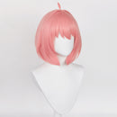 Pink Cosplay Wig Heat Resistant Synthetic Hair Carnival Halloween Party Props
