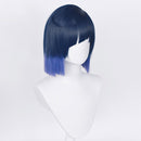 Genshin Impact Yelan Cosplay Wig Heat Resistant Synthetic Hair Carnival Halloween Party Props