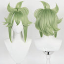 Genshin Impact Kuki Shinobu Cosplay Wig Halloween Party Props