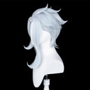 Genshin Impact Fatui Dottore Cosplay Wig Heat Resistant Synthetic Hair Carnival Halloween Party Props