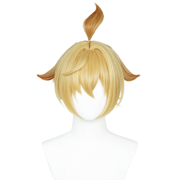 Genshin Impact Mika Cosplay Wig Heat Resistant Synthetic Hair Carnival Halloween Party Props