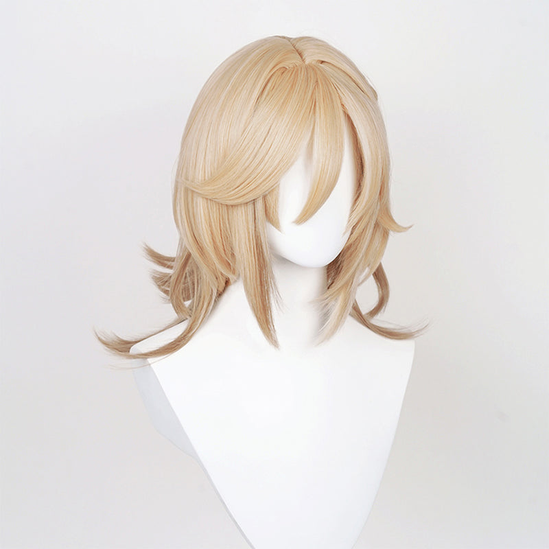 Genshin Impact Kaveh Cosplay Wig Heat Resistant Synthetic Hair Carnival Halloween Party Props