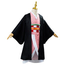 Kids Children Kamado Nezuko Uniform Outfit Cosplay Costume