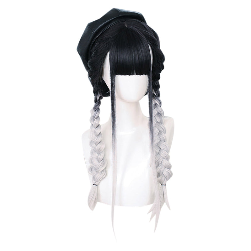 Lolita Cosplay Wig Heat Resistant Synthetic Hair Carnival Halloween Party Props