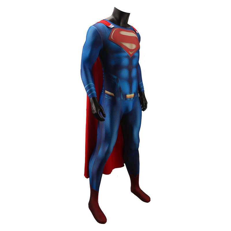 Adult Man Of Steel Superhero Cosplay Costume With Jumpsuit And Cloak ▻   ▻ Free Shipping ▻ Up to 70% OFF