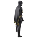 Adult Black Adam Cosplay Costume Outfits Jumpsuit Cloak Halloween Carnival Suit