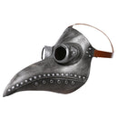 Plague Doctor Steampunk Latex Long Nose Beak Bird Face Cover Cosplay Halloween Costume Props