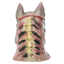 Halloween Horror Skull Horse Head Latex Helmet Cosplay Accessories