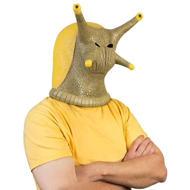 Halloween Animal Latex Helmet Snail Banana Slug Full Face Helmet Adult Cosplay Props