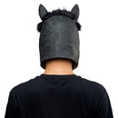 Black Alpaca Helmet Halloween Animal Latex Helmet Full Face Adult Cosplay Props