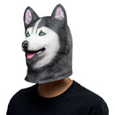 Siberian Husky Dog Helmet Halloween Animal Latex Helmet Adult Cosplay Props