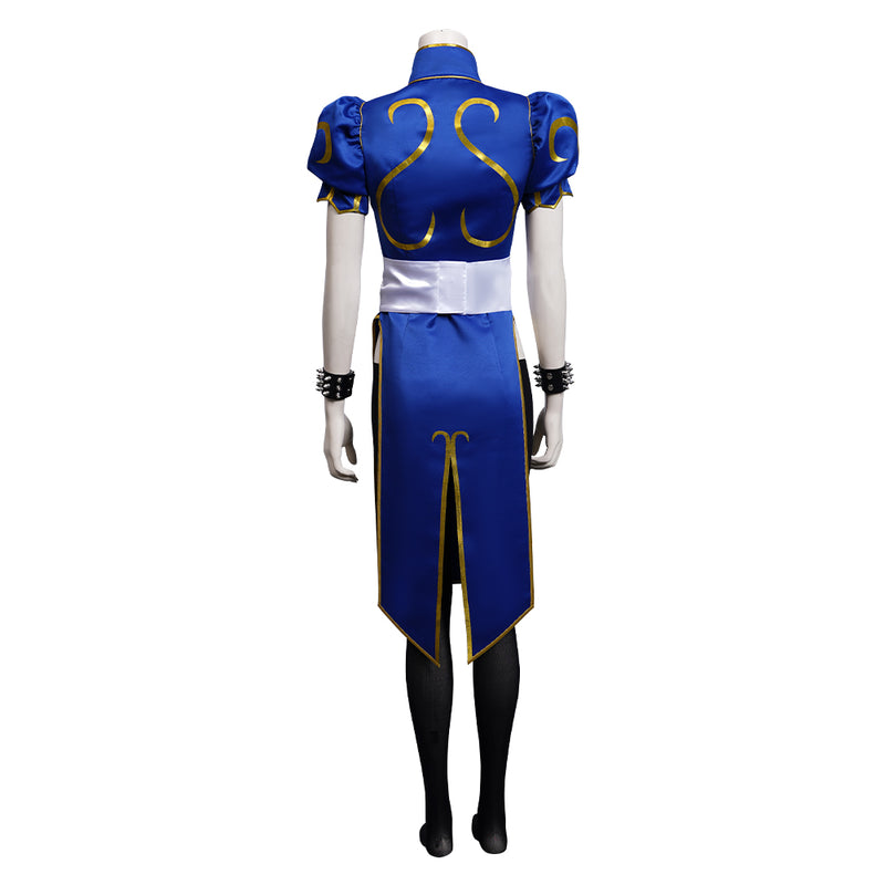 Street Fighter SF Game Chun Li Cheongsam Dress Outfits Halloween Carnival Suit Cosplay Costume