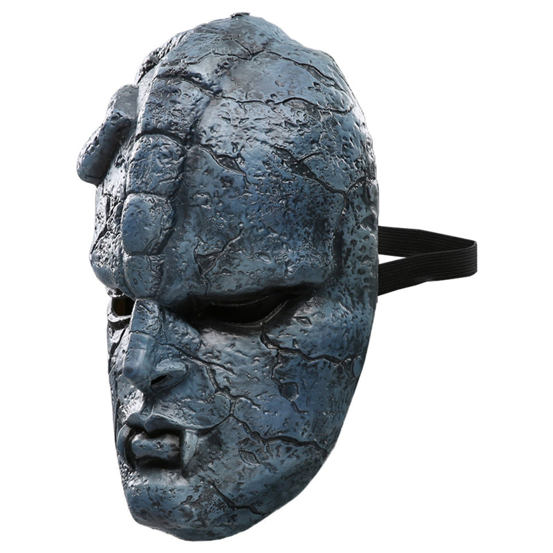 Stone Helmet Face Cover Halloween Cosplay Accessories